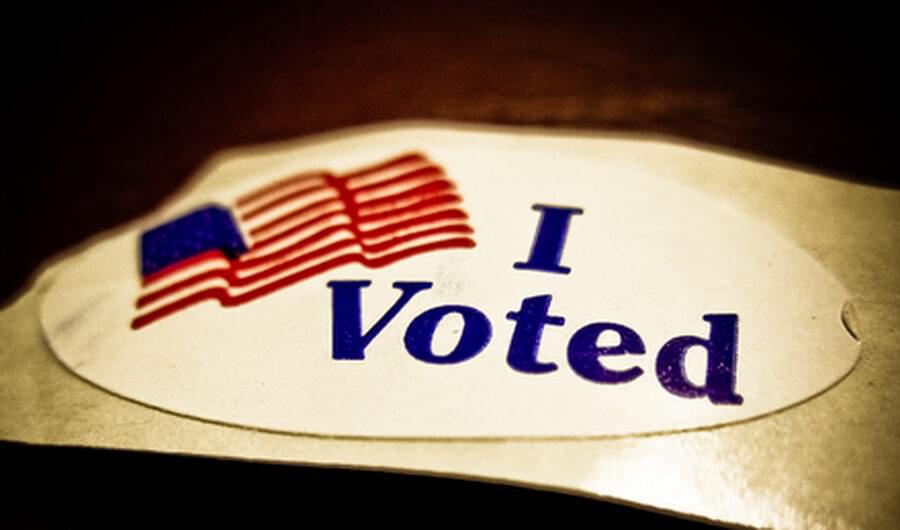 I voted sticker